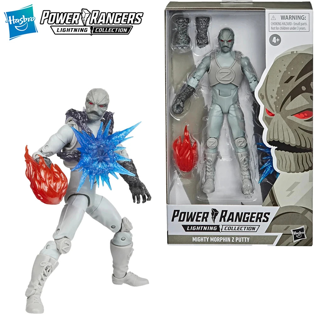 Hasbro Power Rangers Lightning Collection Mighty Morphin Z Putty 15 ซม.Action ของเล่นอะนิเมะรูป