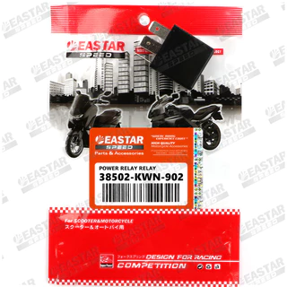 รีเลย์สตาร์ท รีเลย์หลัก รีเลย์ควบคุมไฟ PCX150 CLICK125I SCOOPYI 4ขา ศูนย์ 38502-KWN-902