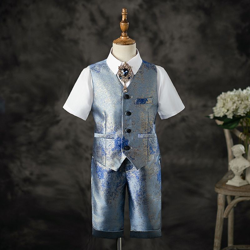 #男童马甲套装儿童英伦风小西装幼儿园节目主持人礼服钢琴演出服男童马甲套装儿童英伦风小西装幼儿园节目主持人礼服钢琴演出服71805