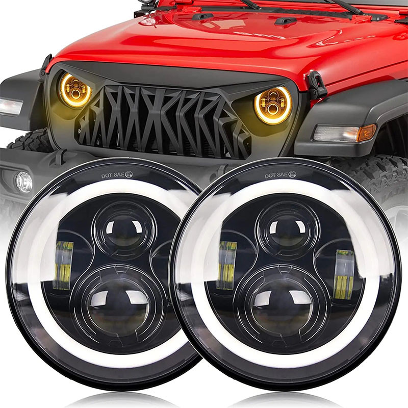 7-inch Off-road Vehicle High Brightness Waterproof Headlight Car Light
