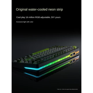 VGN Neon 75 ปะเก็น Hot-swappable RGB 8K คีย์บอร์ดสวิตช์แม่เหล็ก