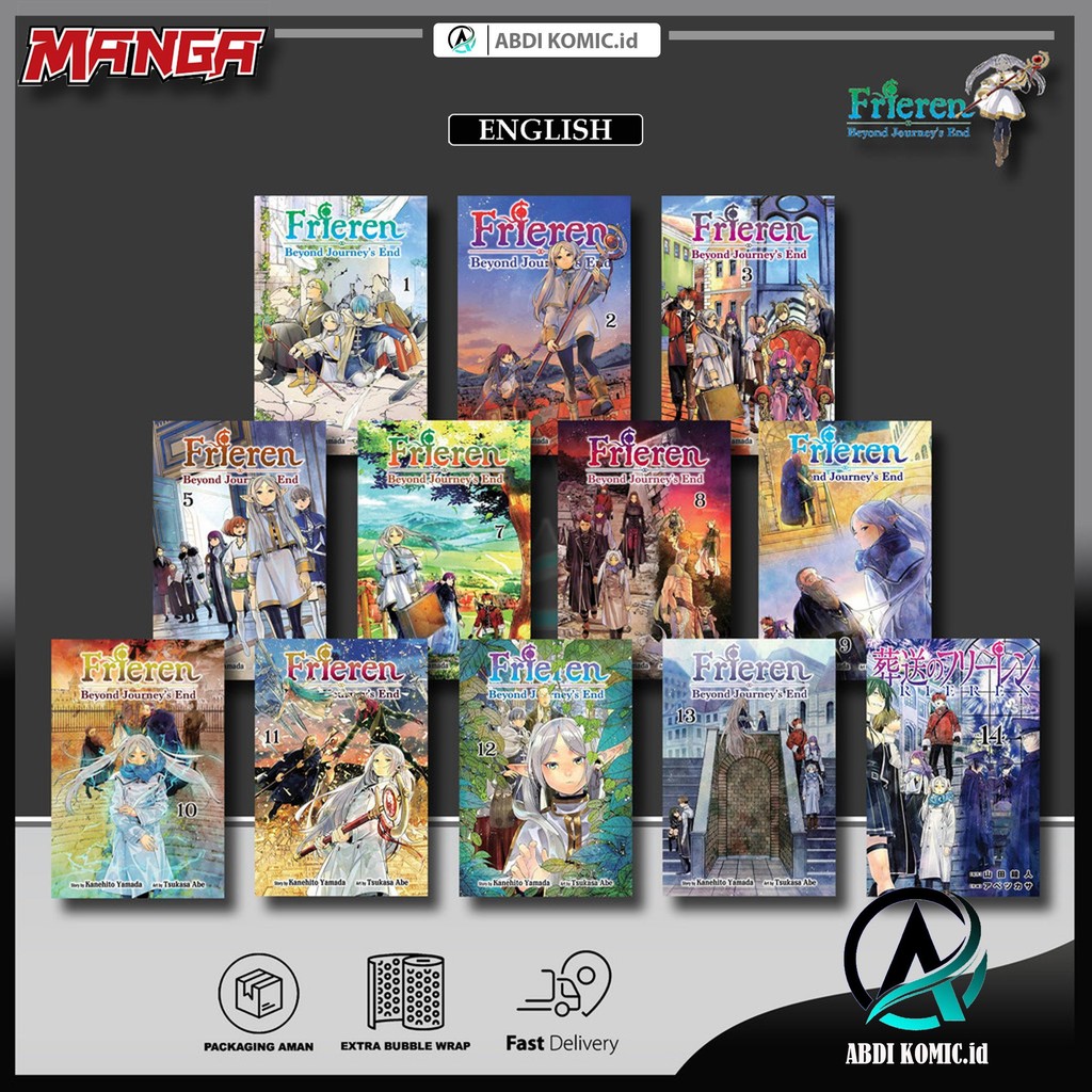 Frieren Manga Comic: Beyond Journeys End Vol. 1 - 14 (อังกฤษ)
