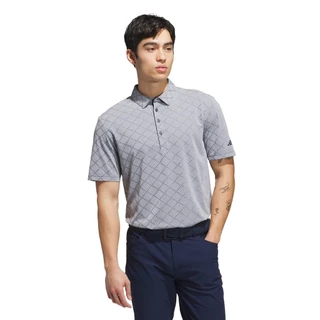 adidas กอล์ฟ เสื้อโปโลผ้าแจ็คการ์ด Ultimate365 Hounds ผู้ชาย สีขาว JL5266