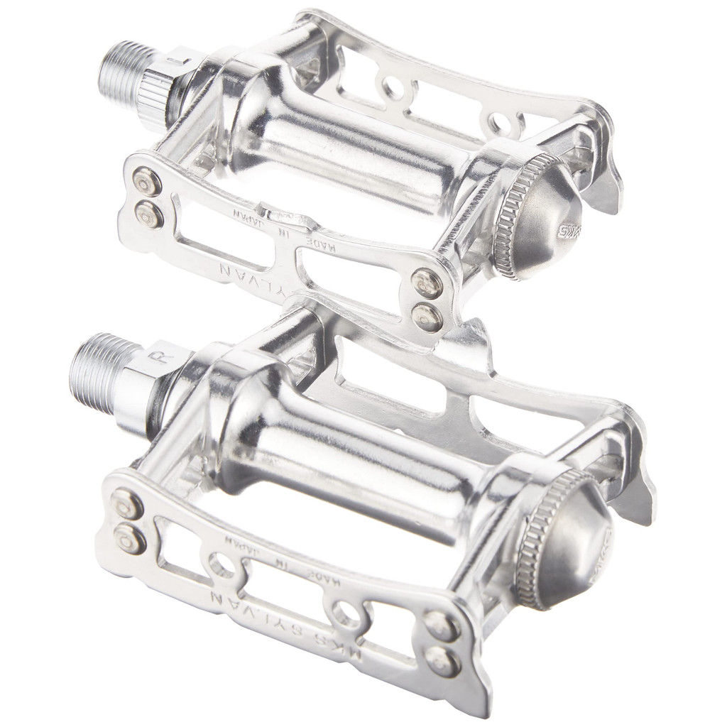 【Direct from Japan – 100% Authentic】มิคาชิมะ(MKS) จักรยาน เป pedal SYLVAN TRACK (ซิลแวน แทร็ค) เงิน [สินค้านำเข้า]