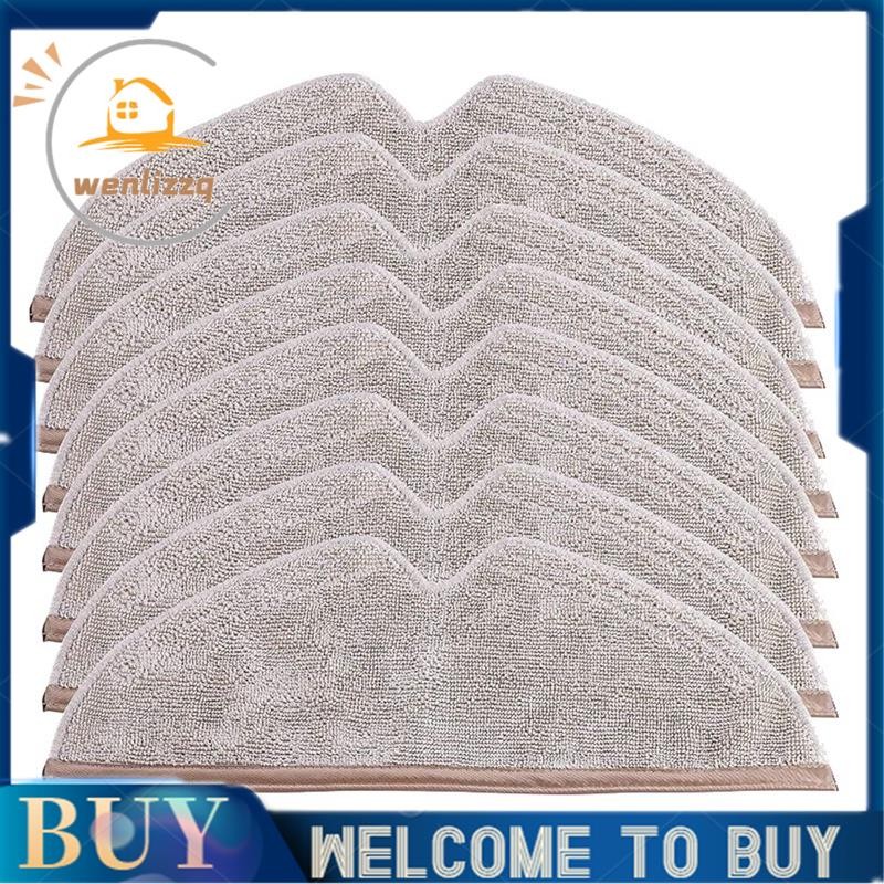 Multipack 8PCS ผ้าไมโครไฟเบอร์ Mop เหมาะสําหรับ, Q8, S5 Max, Q5 Pro, E4, E5, S5, S6, S6 Pure MaxV, Q