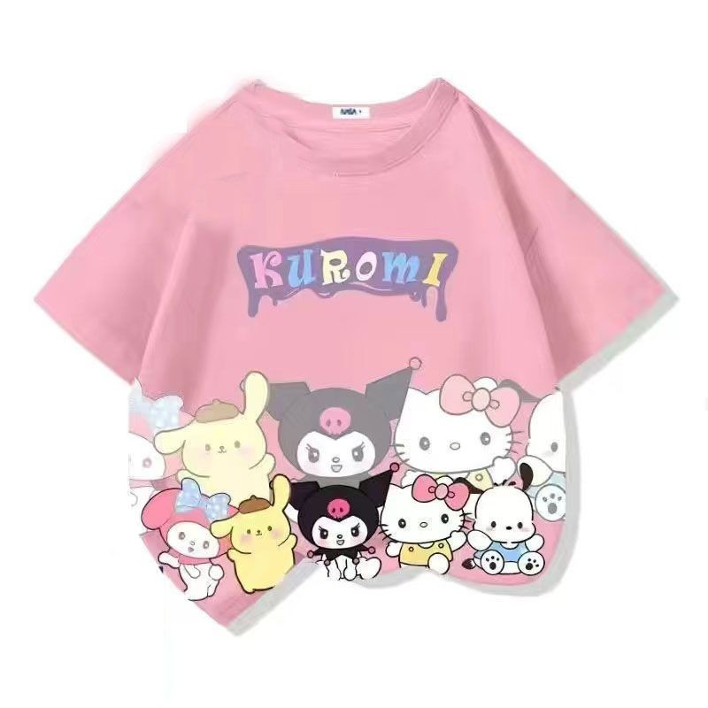 เสื้อแขนสั้นสำหรับวัยรุ่นและผู้ใหญ่ สไตล์ใหม่ฤดูร้อน ทำจากผ้าฝ้ายนุ่ม สวมใส่ได้ทั้งชายและหญิง