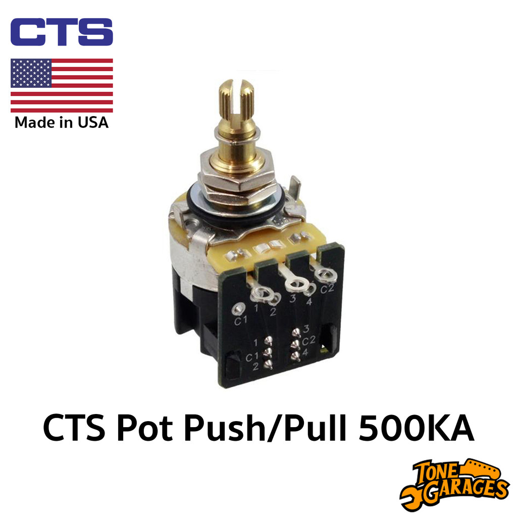 CTS 500KA Push/Pull Pot EP-5586 Made in USA