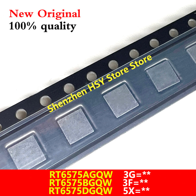 (2-5ชิ้น) 100% ใหม่ RT6575AGQW RT6575A (3G=2B 3G=.. ) RT6575BGQW RT6575B ( 3F=1D 3F=.. ) RT6575DGQW 