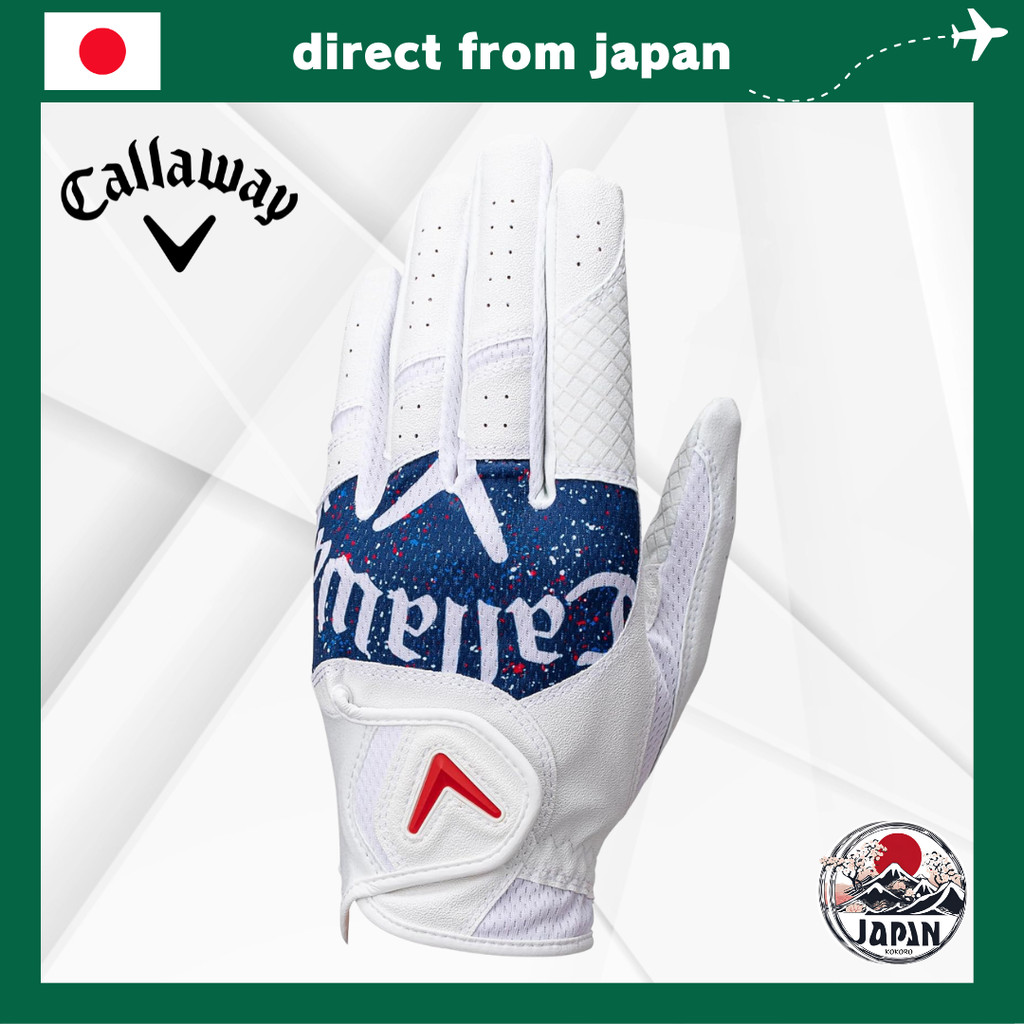 Callaway GRAPHIC LH 25 Men's Golf Glove – Enhanced Grip with Stylish Comfort