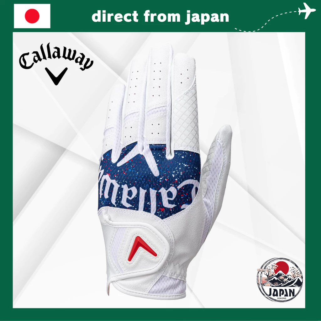 Callaway GRAPHIC LH 25 Men's Golf Glove – Enhanced Grip with Stylish Comfort