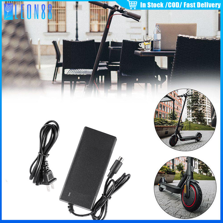 เครื่องชาร์จอะแดปเตอร์ไฟฟ้า Charger 42V 2A สำหรับรุ่นXiaomi Mijia M365 สําหรับแบตเตอรี่ลิเธียม 36V จ