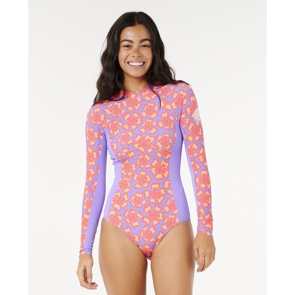 RIPCURL ชุดว่ายน้ำ กันUV 18NWRV NEON ISLES L/S UPF SURFSUIT W25