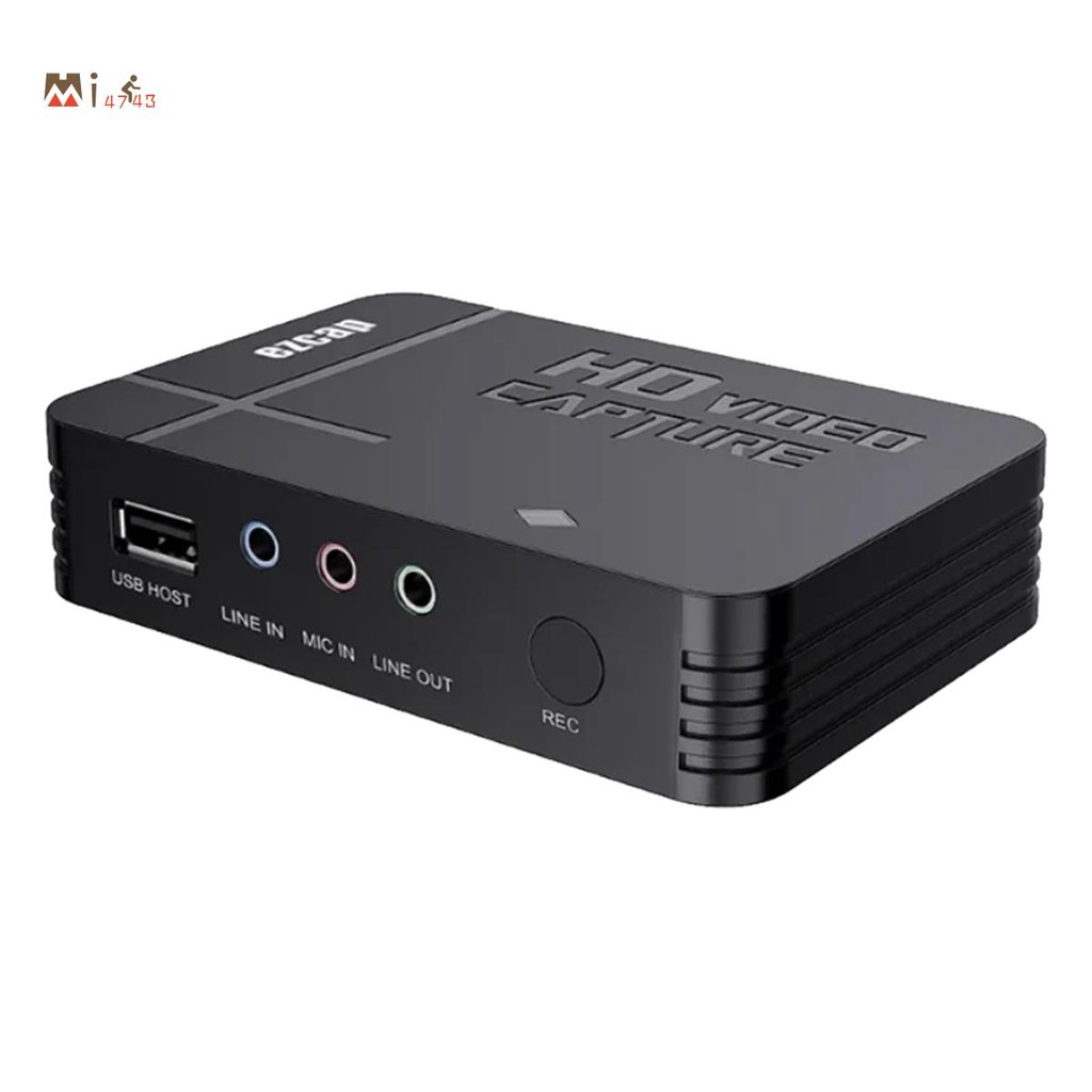 Mi4743Ezcap 288P HD Video Capture Card 1080P High Clear Game Recorder Cam Link USB Video Capture อุป