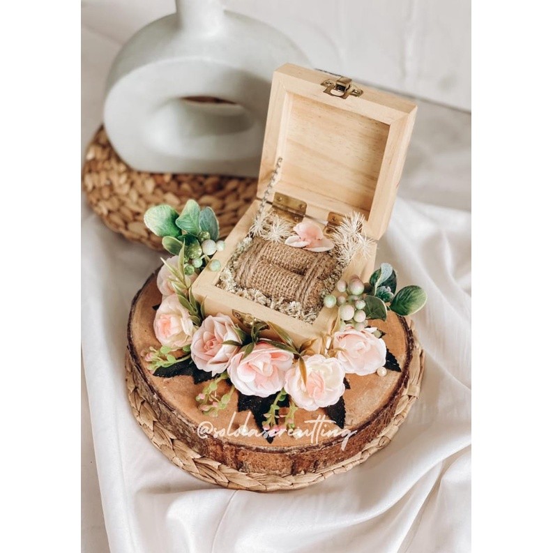CLEARENCE JEWELRY BOX CODE 1/ GLASS TERRARIUM/ RING BOX/ RING BOX/ DOWRY