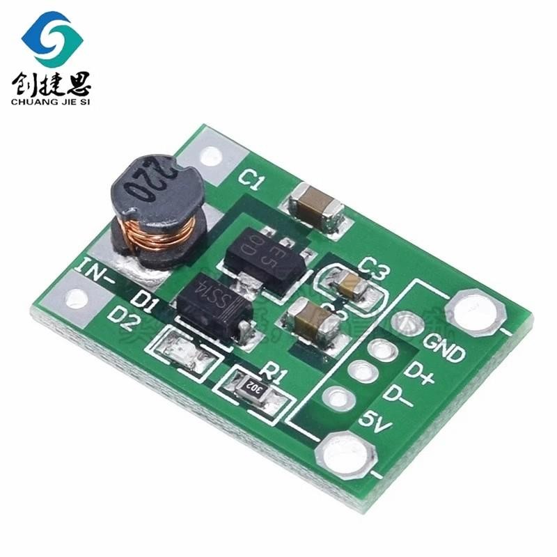 ไม่มีโมดูล USB-Booster (0.9V~5V) ลิตร 5V 600MA Power Bank Booster