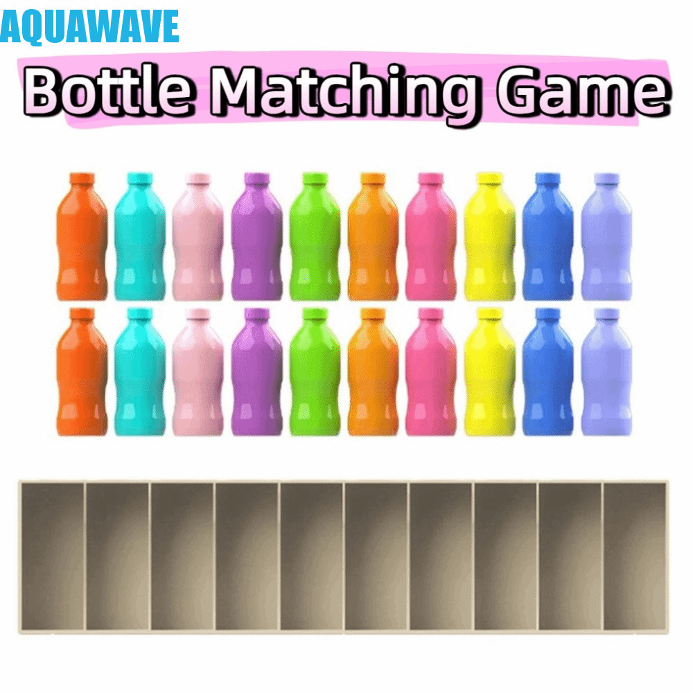 เกมจับคู่ขวด คลื่นน้ํา, เกมจับคู่หน่วยความจําสร้างสรรค์แบบโต้ตอบ, การฝึกหน่วยความจําการคิดเชิงตรรกะ นวัตกรรมการคิด มอนเตสซอรี่ สีเรียงลําดับของเ