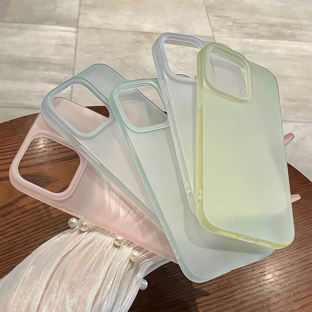 🔥GOOD🔥For iPhone 16 11 13 12 15 14 Pro MAX เคสไอโฟน 16 Plus xr xs 7P เคสไอโฟน11 Ultra Thin Anti-Drop โทรศัพท์นุ่มปกหลัง
