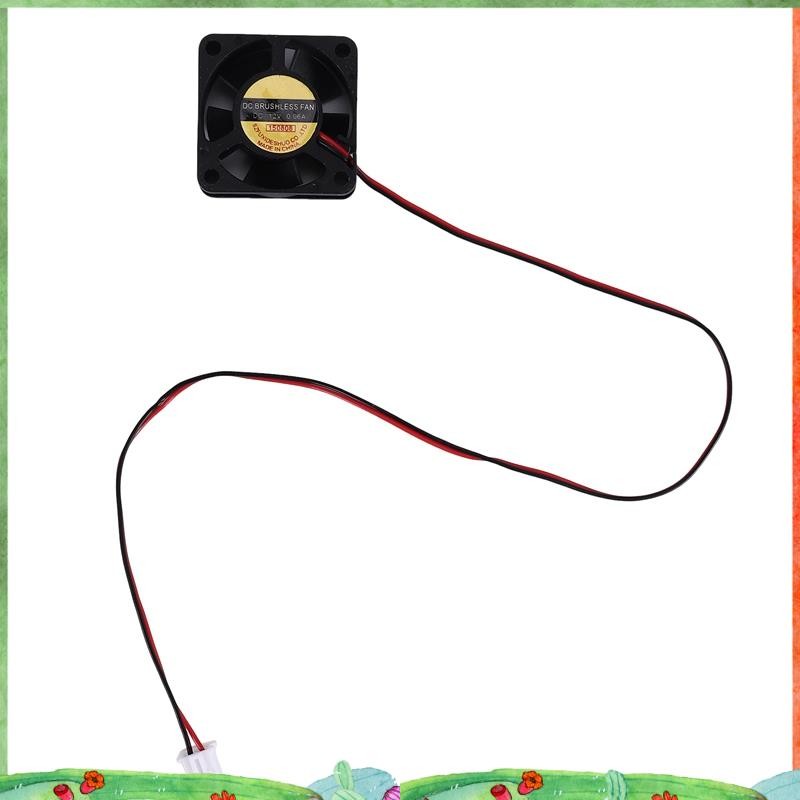 30 มม. x 30 มม. x 10 มม. 3010S 12V 0.06A พัดลมระบายความร้อน DC แบบไม่มีแปรง
