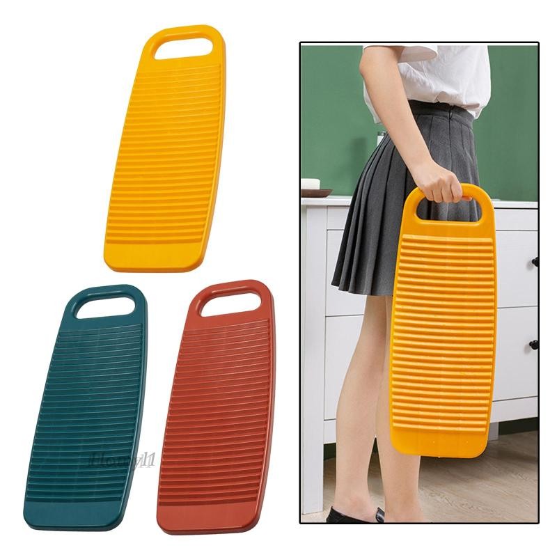 [Homyl1] เสื้อผ้า Washboard แบบพกพา 17.72 นิ้วเครื่องมือทําความสะอาดยาวกระดานล้างมือ Anti