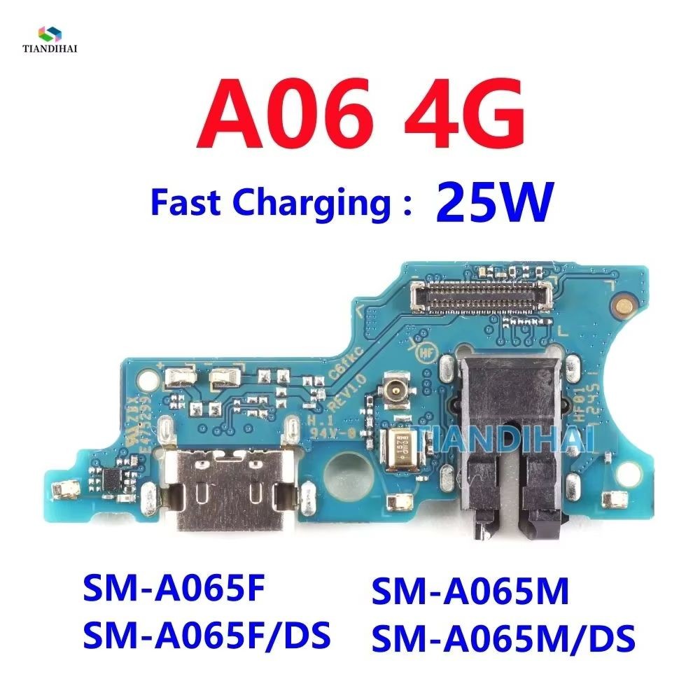 สําหรับ Samsung Galaxy A06 4G A065F A065M A065 USB ชาร์จ Dock Board Connector พอร์ต Flex Cable Charg