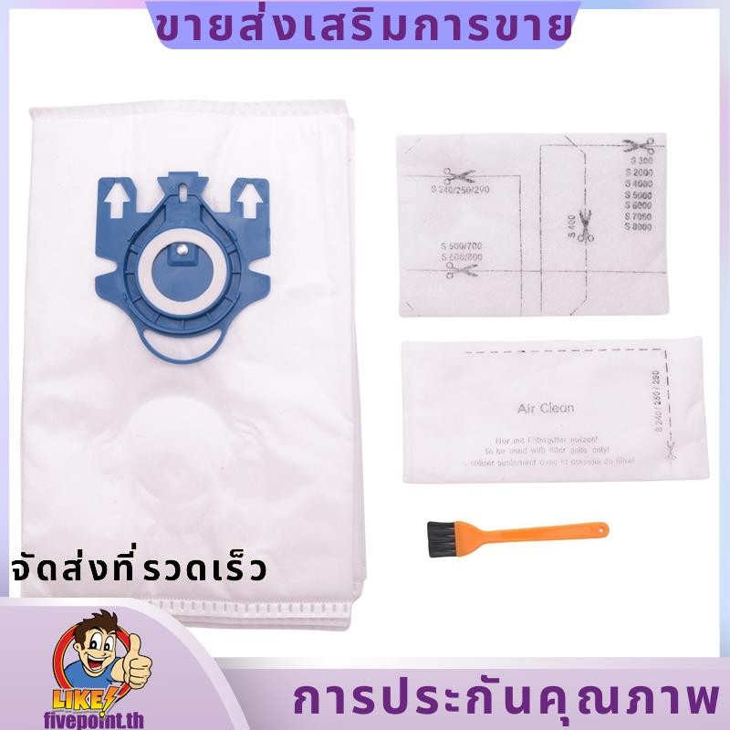 15 ชิ้นเครื่องดูดฝุ่นสําหรับ Miele GN AirClean 3D ประสิทธิภาพถุงเก็บฝุ่นเปลี่ยน Miele GN เครื่องดูดฝ