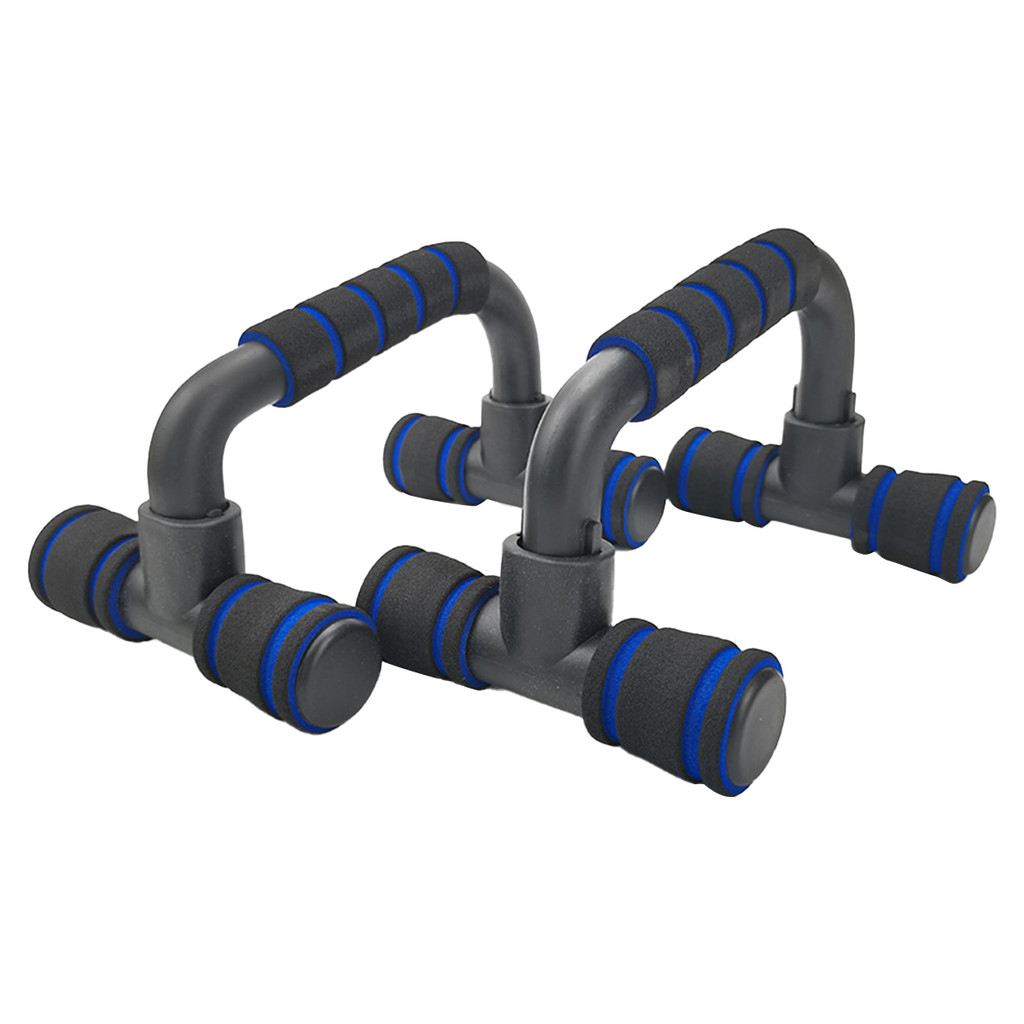 Push Up Bars อุปกรณ์ออกกําลังกายออกกําลังกายฟิตเนส 1 คู่ Push Up Bars พร้อมที่จับโฟมเบาะและลื่นโครงส