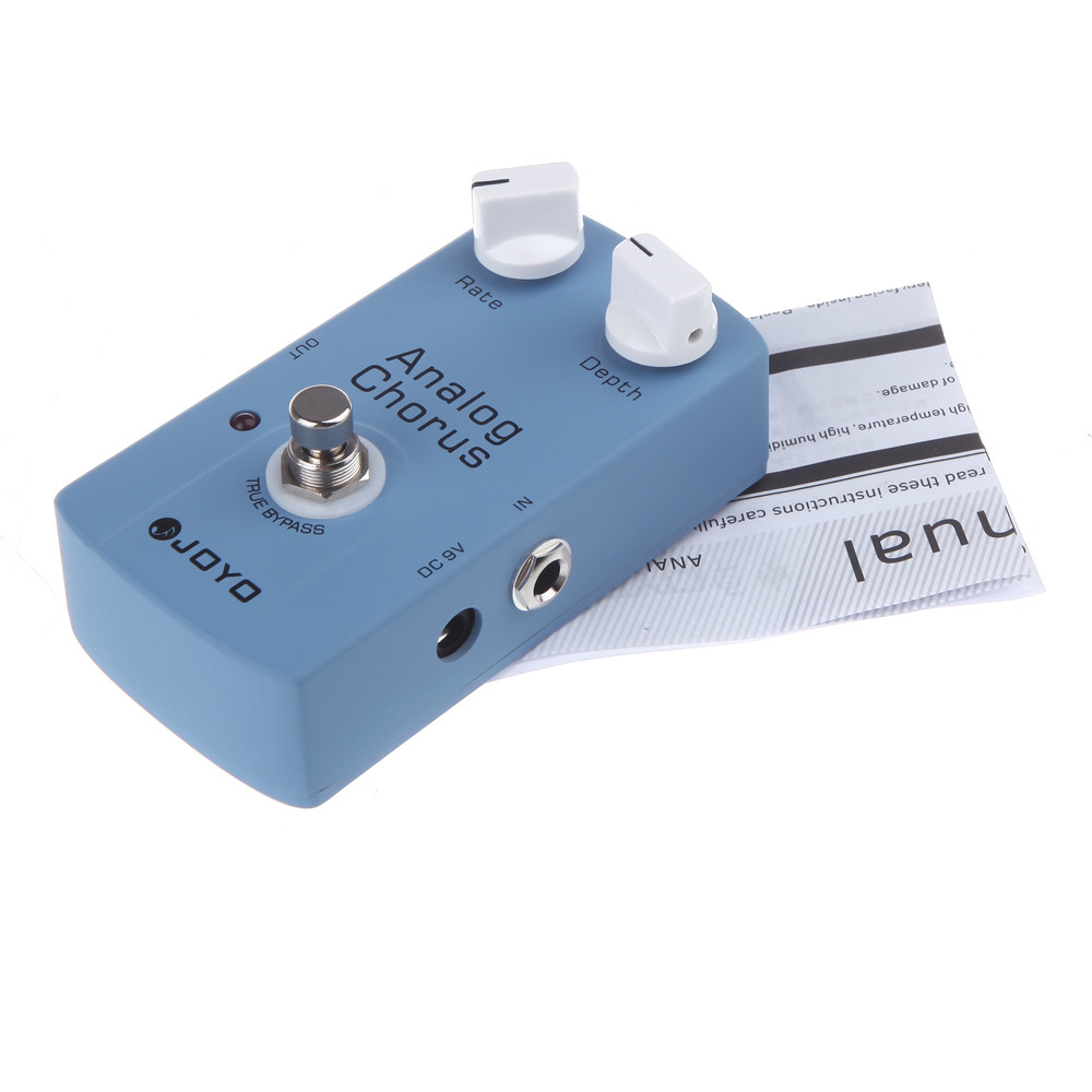 MusicDream0-th Joyo JF-37 Analog Chorus Electric Effect Effect Pedal พร้อมบายพาสจริง