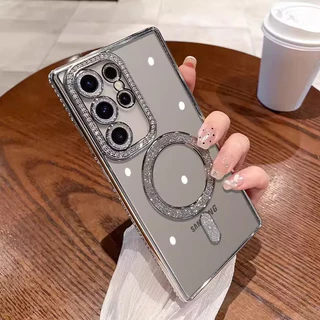 113.เคส A17 A07 A37 A57 5G เคส ชาร์จได้ สำหรับ Samsung A06 A16 A26 A36 A56 s24 S25FE S25 s26 ultra A55 S25Ultra แม่เหล็ก