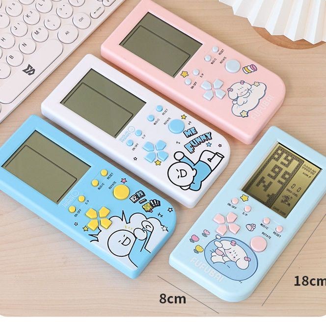 มือถือคอนโซลเกม Tetris มือถือ Tetris Gaming Straw Trendmap INSuhssaamy20250811