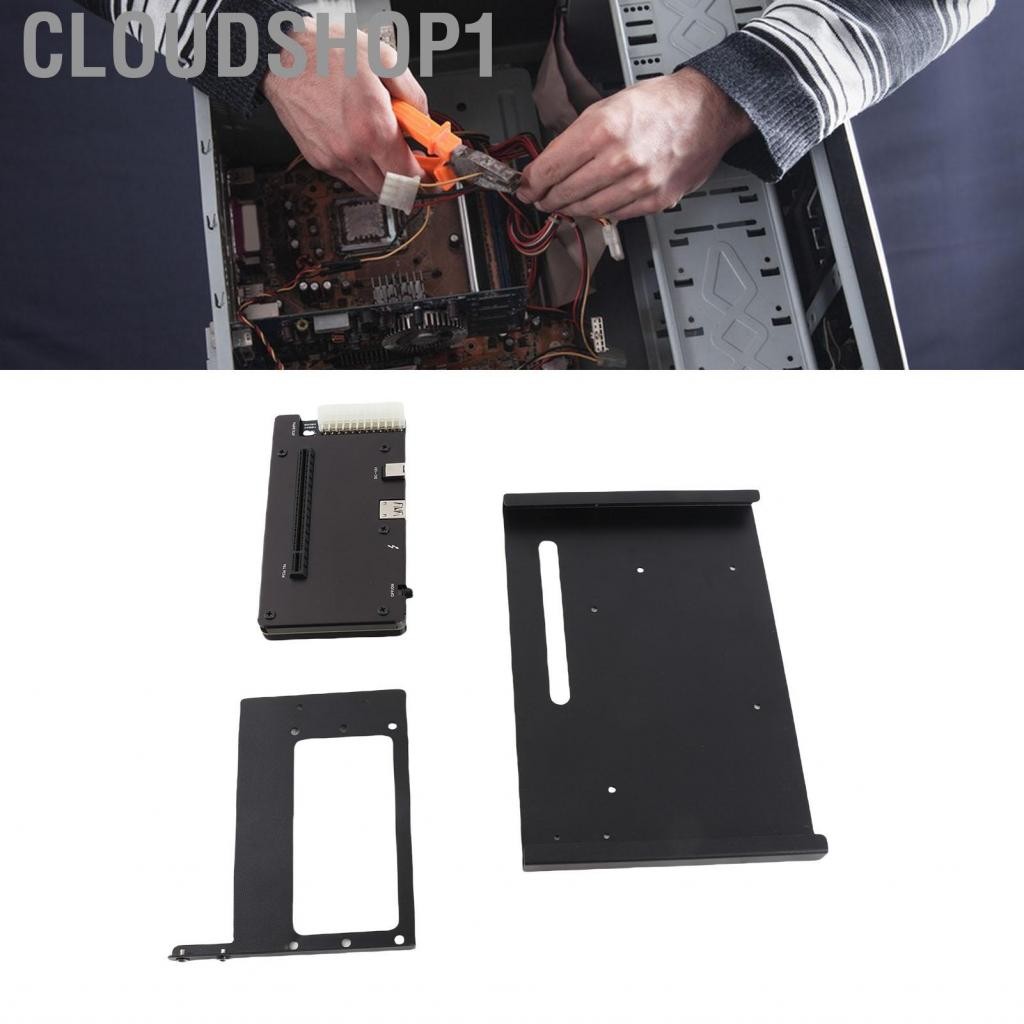 Cloudshop1 CloudShop1-th Gugxiom สิ่งที่แนบมา GPU ภายนอกพอดีสำหรับ Thunderbolt 3 4 USB 4.0 PCIE 16X 