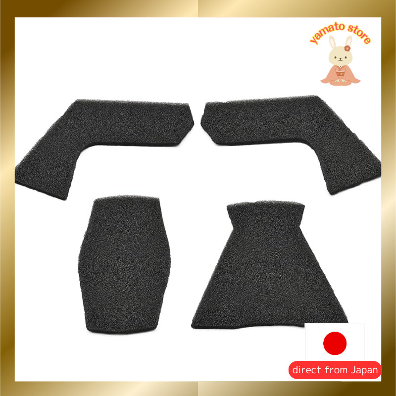 NOLAN Motorcycle Helmet X-804RS Center Pad Kit - 8mm M Size 47179