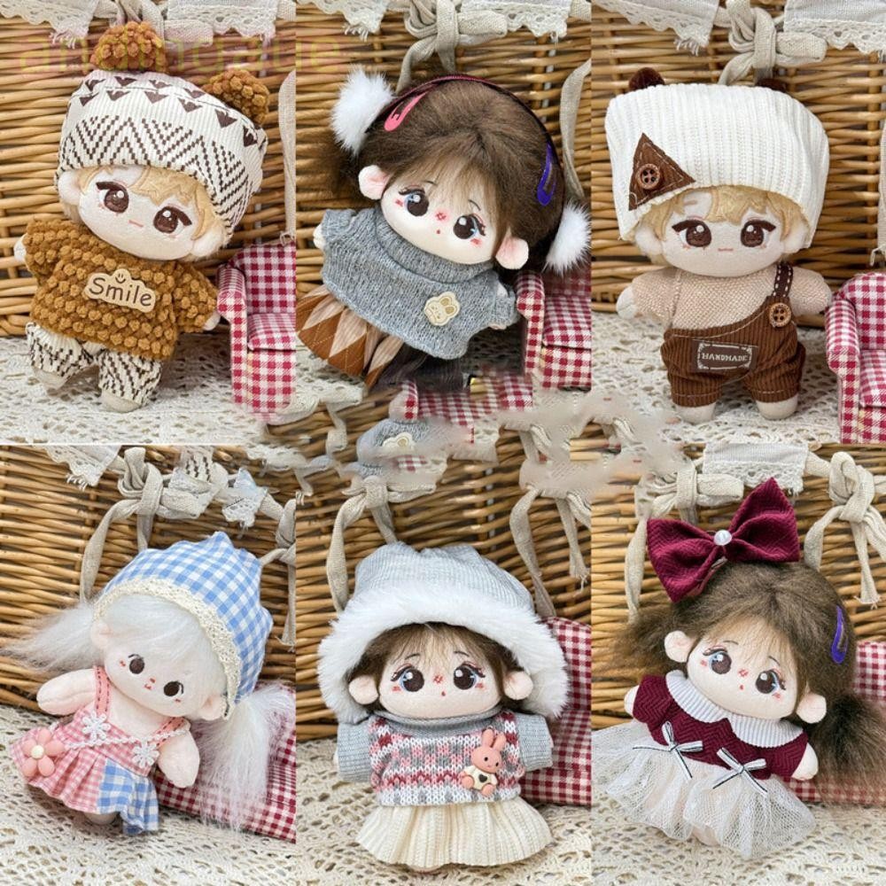 เสื้อผ้าตุ๊กตา ANDIN, DIY Handmade 10 ซม.กระโปรงตุ๊กตา,หวานเปลี่ยนตุ๊กตาโดยรวมเด็กของขวัญ