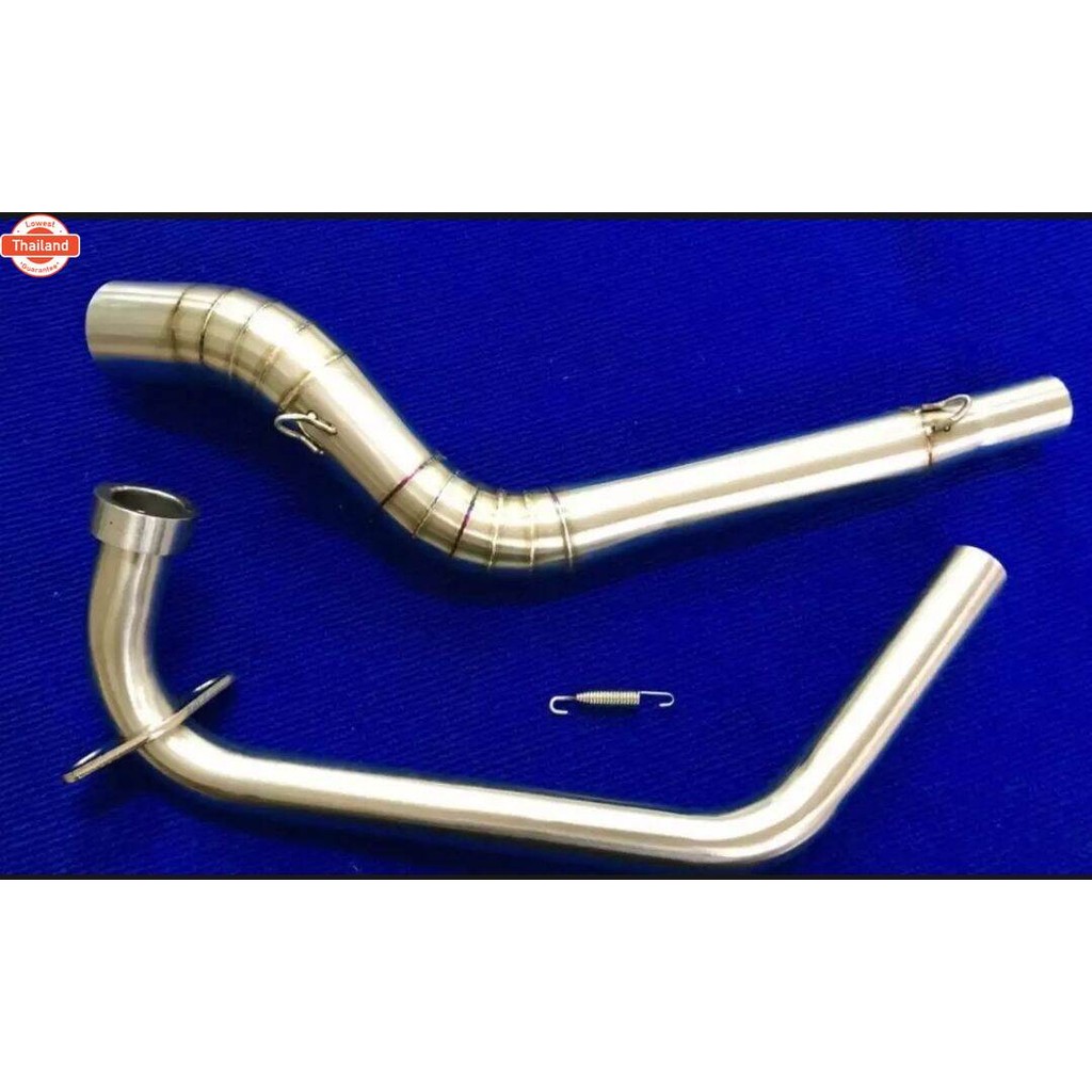 AWA คอท่อ เลสแท้ สำหรั M-Slaz Mslaz, R15 ตัวก่อนyear 2017 ขนาด 2 นิ้ว