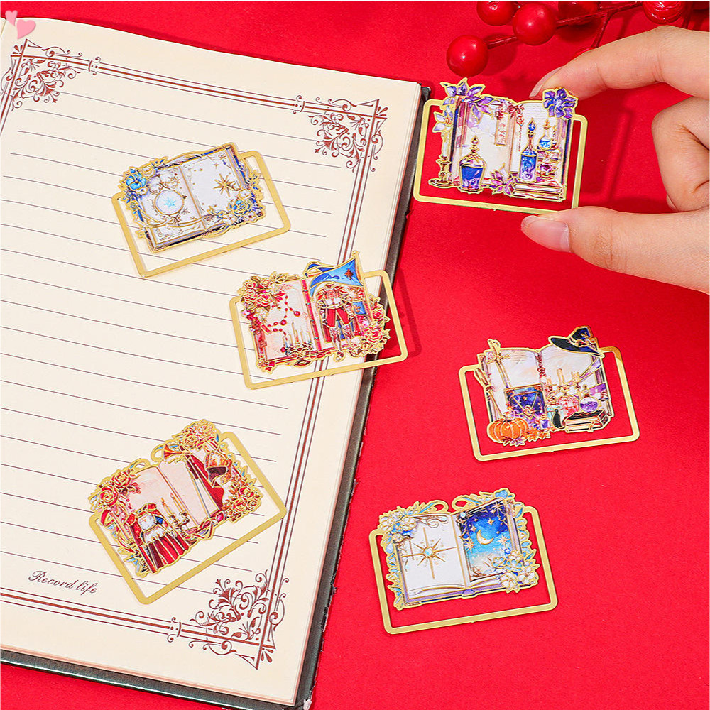 ที่คั่นหนังสือกลวงโลหะที่ใช้งานได้จริง ที่คั่นหนังสือธีมโกธิคย้อนยุคสร้างสรรค์ที่คั่นหนังสือหน้านักเรียนสไตล์ศาลสําหรับคนรักหนังสือครูนักเรีย