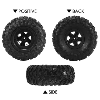4 ชิ้น RC รถยาง Tyre ล้ออัพเกรดอุปกรณ์เสริมสําหรับ MN D90 D91 D96 D99 MN90 MN99S 1/12 RC รถอะไหล่