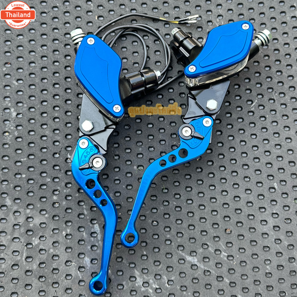 ปั้มนคู่ ปั้ม+ปั้ม ปั้มคู่ตู้ปลาซ้ายขวา ใส่XMAX รถไฟฟ้า PCX FORZA NMAX  20A ปรัระยะมือเรคได้ ประกันท