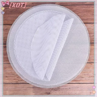 XDT Non-Stick ซิลิโคน Steamer Dim Sum กระดาษครัว Steamers Mat เครื่องมือทําอาหาร KCP
