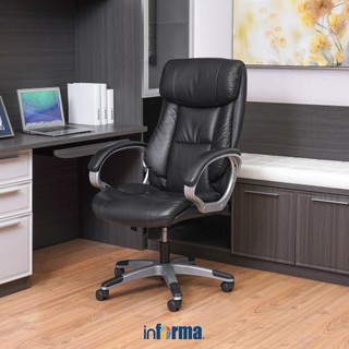 Informa Umura Kursi Kantor Sandaran Tinggi - Hitam Office Chair Kursi Kerja Kursi Komputer Office Seat