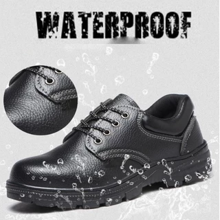 Walkwan รองเท้าเซฟตี้ หัวเหล็ก โรงงาน SAFETY SHOES ไซร์ 35 - 45 คุณภาพดี