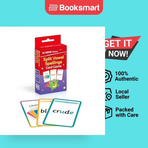 DK Super Phonics Split Vowel Spellings การ์ดเกม [การ์ด] - 9780241726822