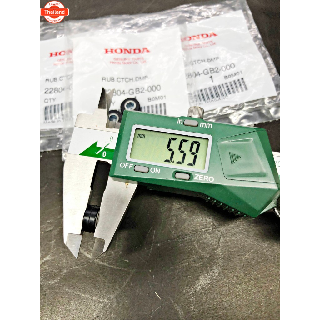 ลูกยางครัช3ก้อน เวฟ/ดรีม แท้ศูนย์ฮอนด้า price/3ชิ้น 22804-GB2-000