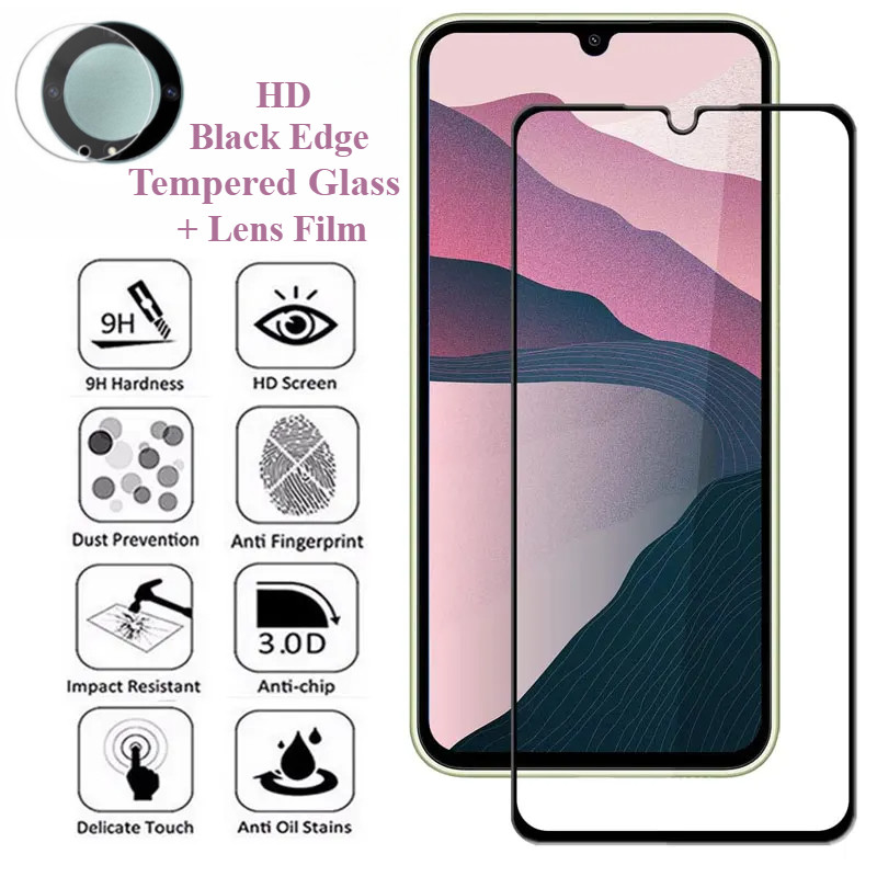 Full Cover Black EdgeกระจกนิรภัยสําหรับXiaomi Poco M2 M3 M4 M5 M5S Pro 4G 5G (India) ฟิล์มแก้วAnti-S