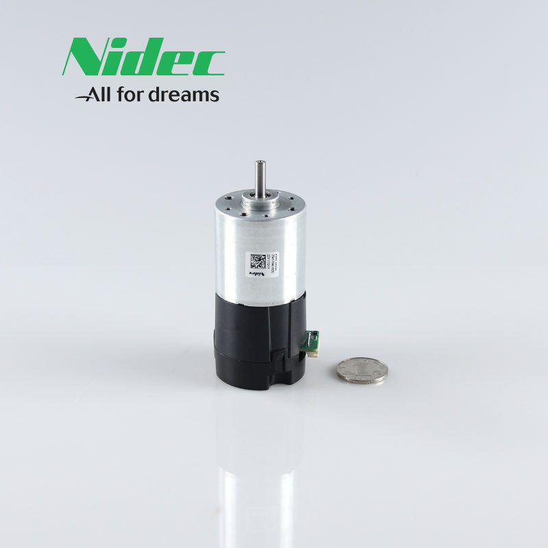 Nidec Nidec Nidec หุ่นยนต์ตําแหน่ง Micro DC Brushless Servo มอเตอร์ Encoder 25H704U920