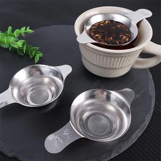 🔥ส่งฟรี🔥 ตะแกรงกรองชา กากกาแฟ สตนเลสแท้ (มี2ขนาด) ที่กรองชาแบบละเอียด ที่กรองชา กระชอนกรองชา อุปกรณ์ชงชา ที่กรองใบ