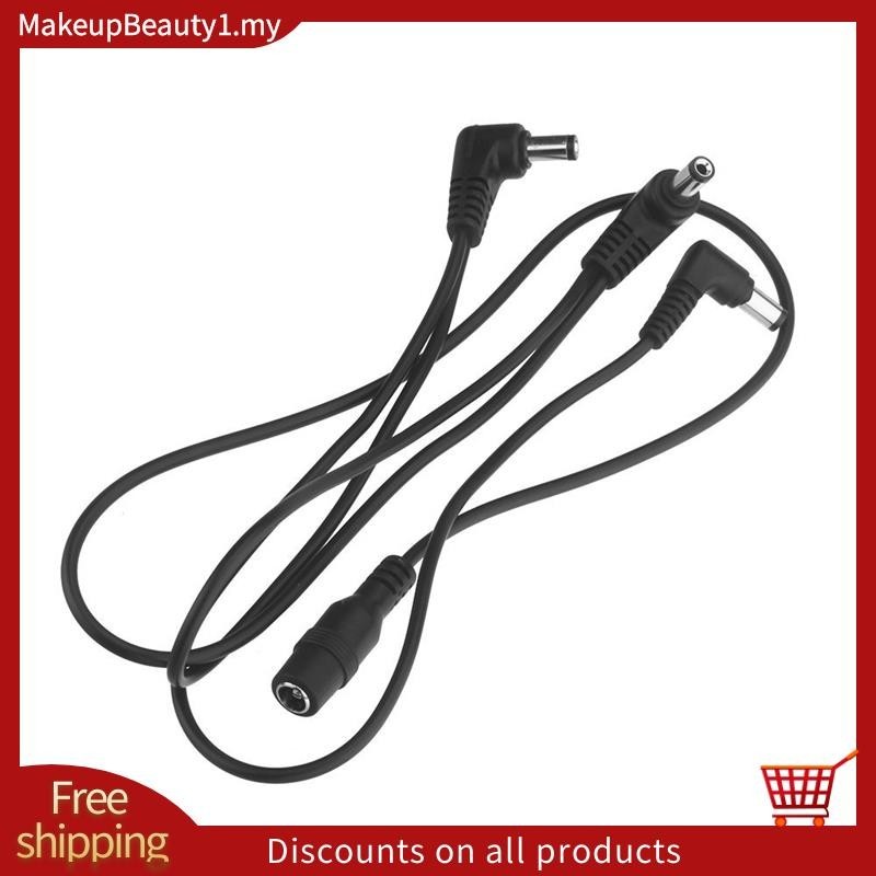 Vitoos 3 วิธี Electrode Daisy Chain Harness สายทองแดงสําหรับกีตาร์ Power Supply อะแดปเตอร์ Splitter 