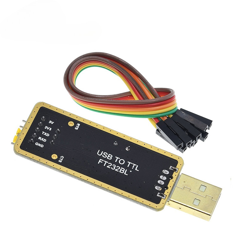 Ft232 FT232BL FT232RL USB 2.0 ถึง TTL ระดับดาวน์โหลดสายไปยัง Serial Board อะแดปเตอร์โมดูล 5V 3.3V Debugger TO 232 รองรับ win10