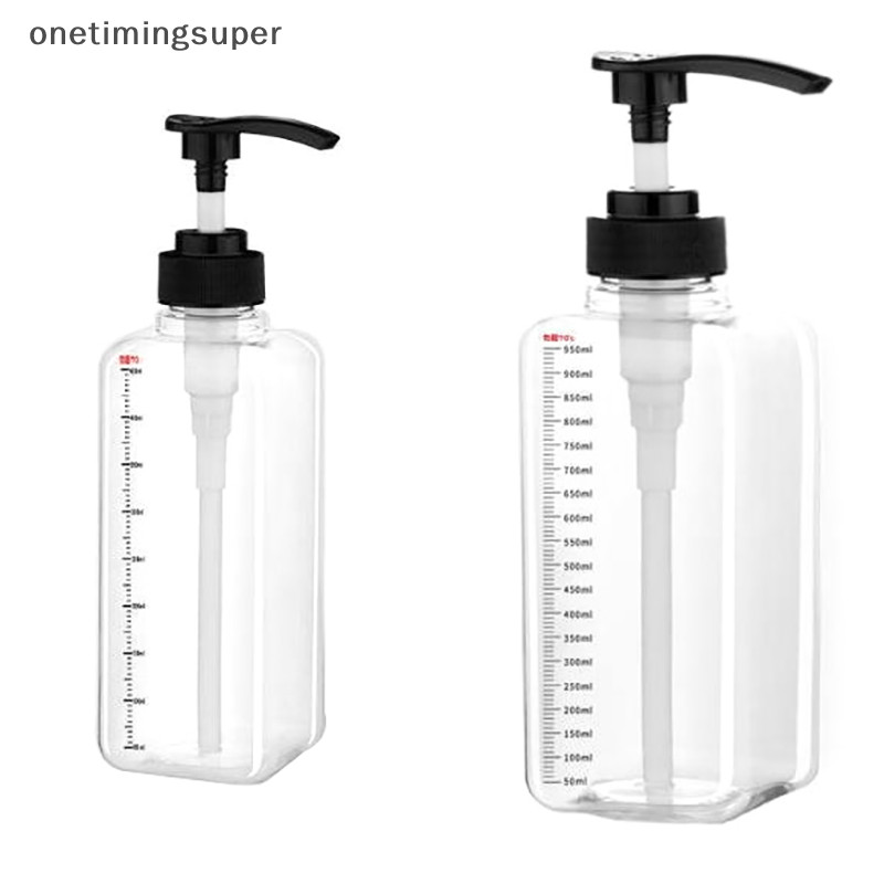 Onetimingsuper 500ML/1000ML Liquid Dispenser ขนาดกาแฟน้ําเชื่อมขวดหยดปั๊มไฮดรอลิกหัวฉีดครัวน้ําผึ้ง Jar คอนเทนเนอร์ OTP