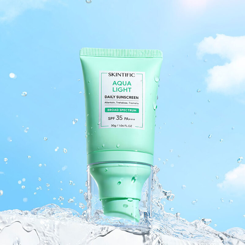 SKINTIFIC Sunscreen สกินทิฟิค ครีมกันแดด 30g (Aqua Light/Niacinamide/Matte Fit) รูปที่ 3