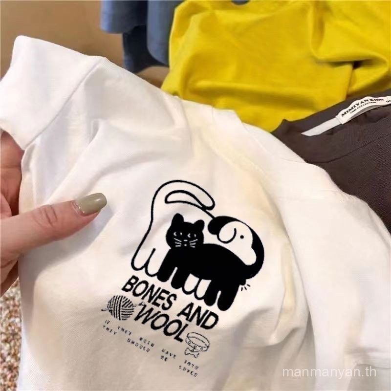 เสื้อผ้าเด็ก100% แขนยาวเสื้อตัวในแบบใหม่ฤดูใบไม้ผลิและฤดูใบไม้ร่วงเสื้อทีเชิ้ตเกาหลีเด็กชายและเด็กหญิงสำหรับเด็กเล็กและเด็กหญิงผ้าฝ้ายแท้ ราคา ถูกที่สุด ดีลบีเคเค แกลเลอรีภาพที่ 3