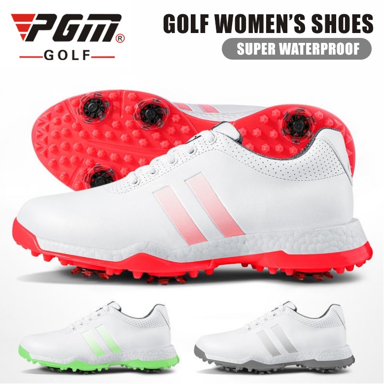 PGM Women's Golf Shoes with Spikes (XZ171) รองเท้ากอล์ฟ ผู้หญิง